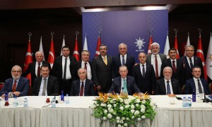 AK Parti Kırkağaç ilçe Teşkilatı  Cumhurbaşkanı Erdoğan’la bir araya geldi