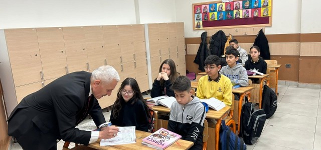 Yalçınkaya haftaya Atatürk Ortaokulu’nda başladı