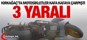 kafa kafaya çarpıştı